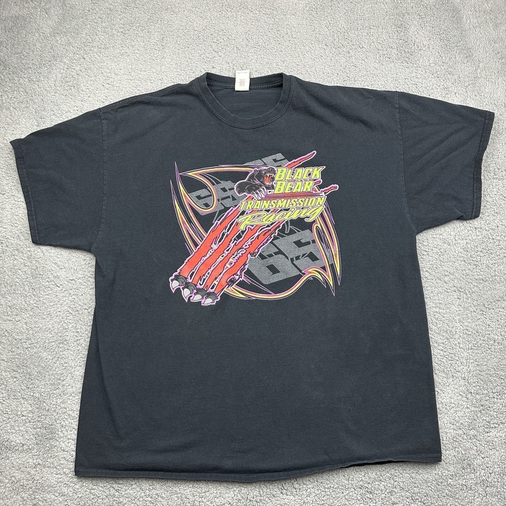 Josh Goble Racing Shirt Mens 2XL Black #65 Double Sided Graphic Tee